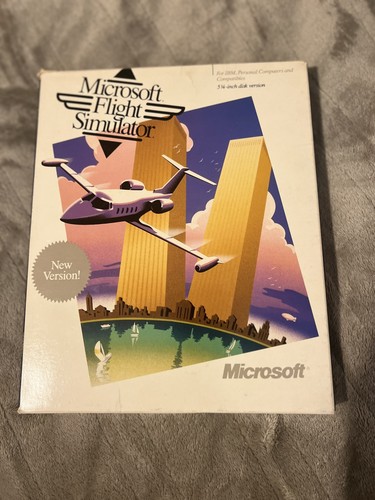 Vintage 1988 microsoft flight - vintage,