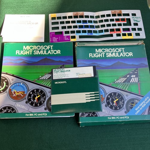 Microsoft flight simulator - simulator, ibm