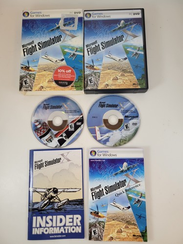 Microsoft flight simulator - x,